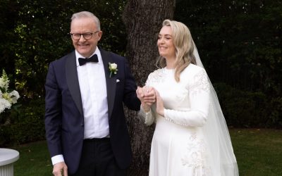 Австралискиот премиер Ентони Албаниз се ожени на приватна церемонија