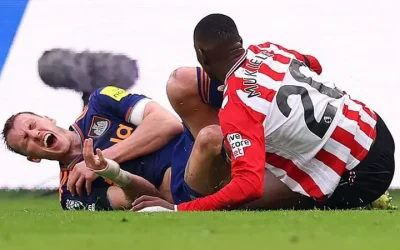 Бекот на Њукасл Јунајтед скрши ребро и го проби белодробното крило