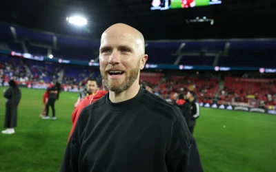 Мајкл Бредли на клупата на Њујорк Ред Бул