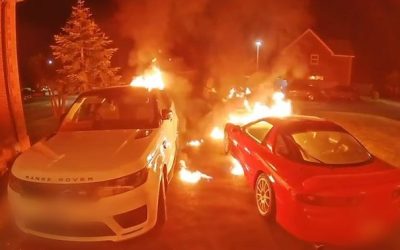 Дете изгоре автомобил со жижица