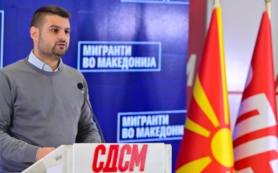 Димитријевиќ: ВМРО-ДПМНЕ носи мигранти за пари и прави намерна изолација на државата