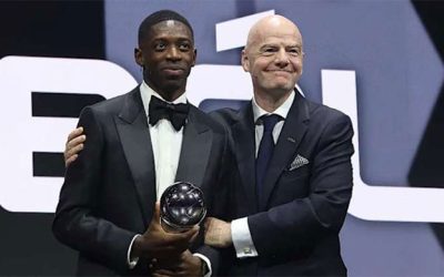 ФИФА ги избра Усман Дембеле за најдобар играч и Луис Енрике за најдобар тренер за 2025