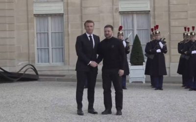 Макрон: Мировен план може да биде склучен само со одобрение на Зеленски и на Европа