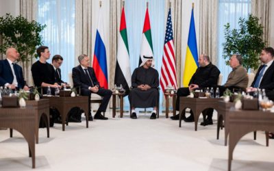 Разгворите во Абу Даби приближување до состанок меѓу Путин и Зеленски