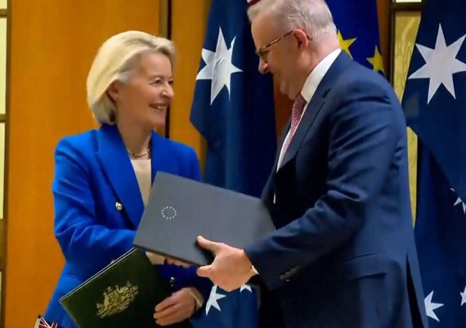 По осум години, ЕУ и Австралија со договор за слободна трговија