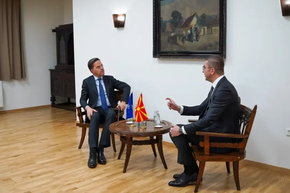 Мицкоски -Руте: Потврдена македонската определба за јакнење на соработката со НАТО