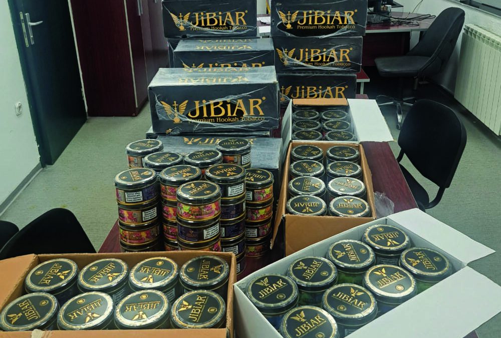 Царинска управа: на граничниот премин Блаце спречен обид за криумчарење 120 килограми тутун за наргиле