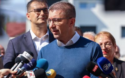 Шпионски талог“ ги ширел сомнежите за аферата за шпионажа, а Абази создавал паника, вели Мицкоски
