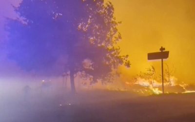 Пожарите во Франција се приближуваат кон градот Бордо