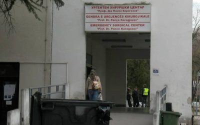 11 пациенти на Ургентен, како последица на повреди од вчерашното невреме во Скопје