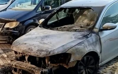 Ноќеска запален автомобил на судијата Ѓоко Ристов