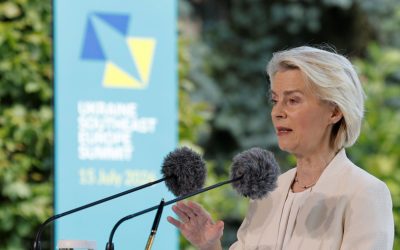 Урсула фон дер Лајен: На Украина денеска и се одобрени 6,1 милијарди евра за одбрана