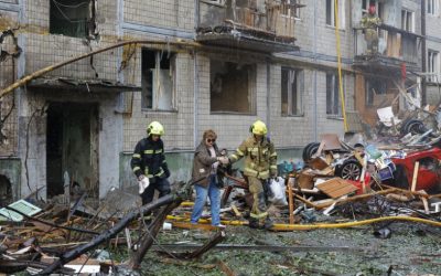 Русија изведе нови напади врз Киев со голем број на загинати и повредени