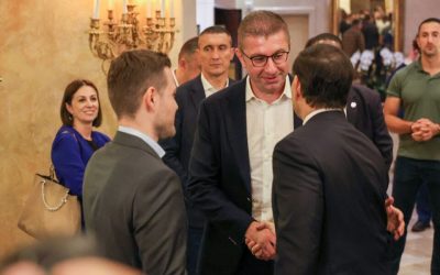 Мицкоски во Њујорк разговарал со државниот секретар на САД Марко Рубио